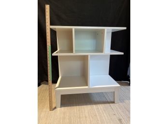 Small White Shelf, 25.5x13.75x30