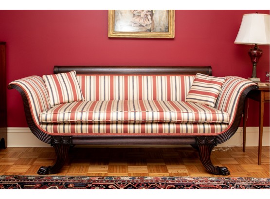 Empire Carved Wood Sofa