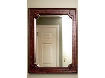 Decorative Beveled Wall Mirror With Napoleonic Bees