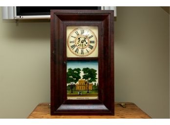 Atkins, Porter & Co., Antique OG Shelf Clock