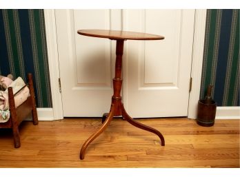 Vintage Oval Candlestick Stand