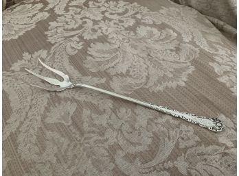 Vintage Sterling Silver Duhne And Co. Serving Fork