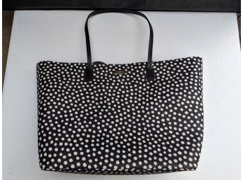 Kate Spade Handbag Tote - Black, White