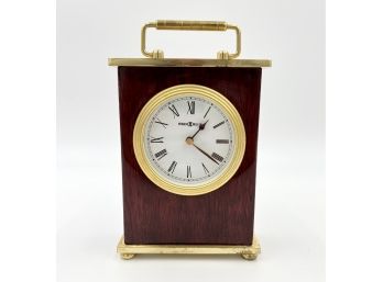 Howard Miller Rosewood Bracket 613-528 Desk Clock. ORIGINAL RETAIL: $230