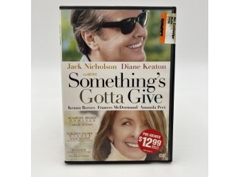 SOMETHING'S GOTTA GIVE - DVD (jack Nicholson, Diane Keaton)