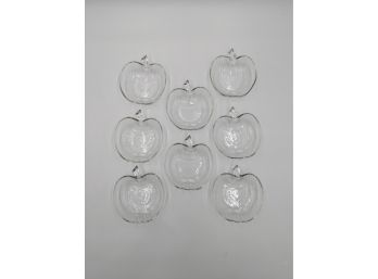 Super Cute Glass Apple Bowls - Set Of 8