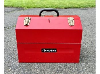 HUSKY Red Cantilever Tool Box
