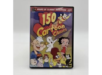 150 CARTOON CLASSICS - DVD Featuring POPEYE, CASPER, MIGHTY MOUSE, WOODY WOODPECKER, MORE!