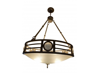 Contemporary Round Light Fixture/ Chandlier