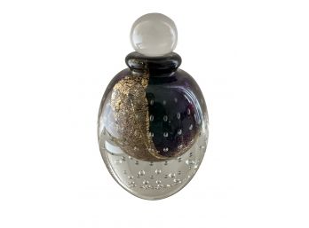 Artisan Made Perfume Bottle -signed