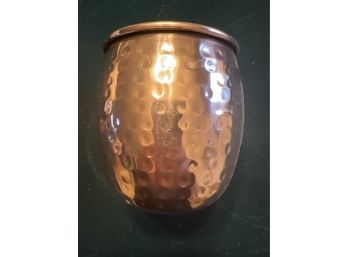 Hand Hammered Copper Mug