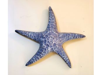 Vintage Solid Brass Made In Korea Textured Starfish Wall Or Table Decor