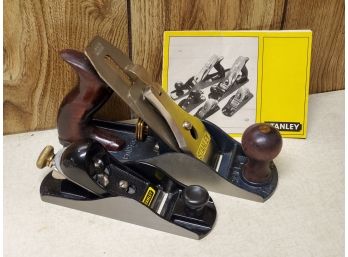 Two Stanley Woodworking Wood Planers - No 4 Smoothing Plane
