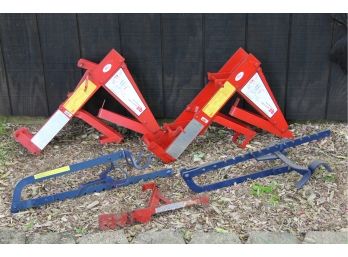 Roof Scaffolding Equipment With Qual Kraft  Pump Jacks And More