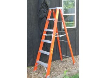 Six Foot Extra Heavy Duty Folding Step Ladder From Cuprum