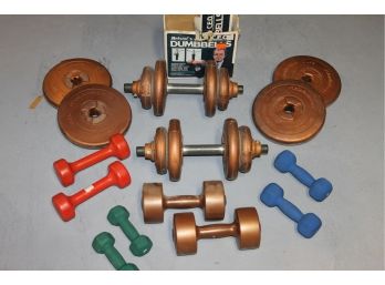 Newer And Vintage Hand Weights From Sears, Bristol And More
