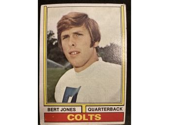 1974 Topps Bert Jones - Y