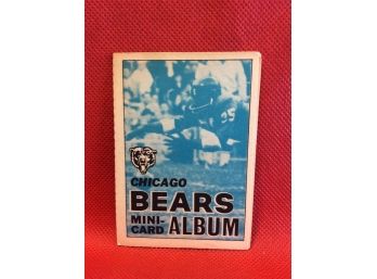 1969 Topps Mini Card Album Chicago Bears
