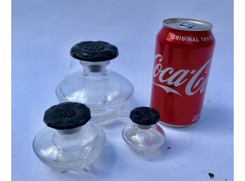 Three Caron 'Le Narcisse Noir' Bottles