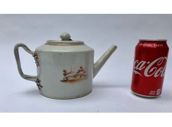 Chinese Export Tea Pot