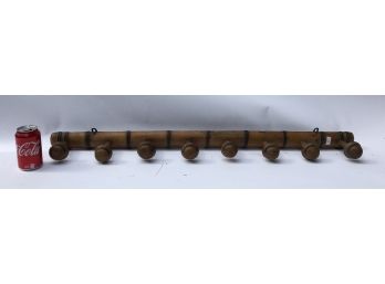 Bamboo Style French Hat Rack