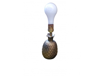 Brass Pineapple Lamp