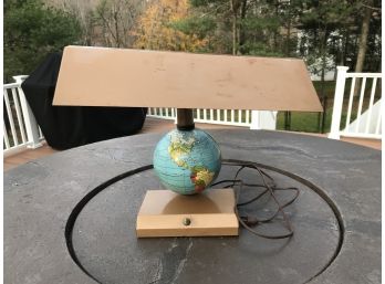 Vintage Industrial Mid Century Globe Desk Lamp