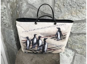 Burberry Penguins Tote