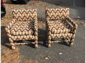 Pair Mid Century Modern Chairs
