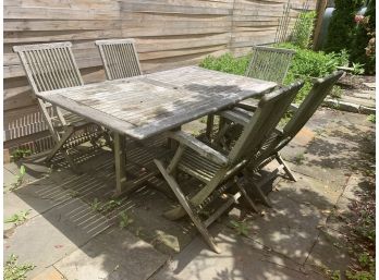 Outdoor Classics Teak Patio Set