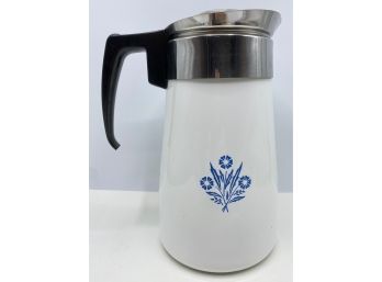 Vintage Corningware Cornflower Blue Coffee Urn