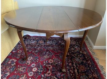 Vintage Solid Wood Folding Dining Table