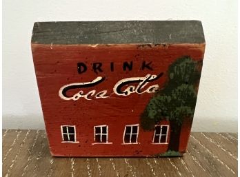 Hand Painted Coca Cola -danby, Vermont
