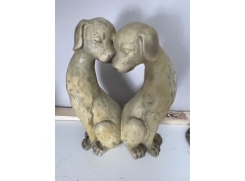 Resin Dog Statue
