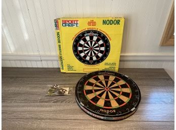 Nodor Dartboard With Darts