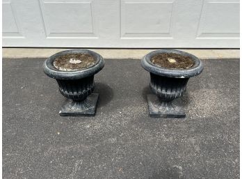 Pair Of Topiary Pots