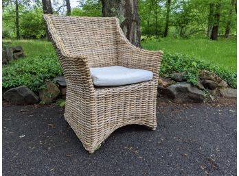 Woven Rattan Side Chair By Safavieh