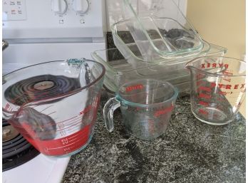 Grouping Of 8 Pyrex