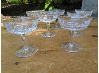 Collection Of 8 Crystal Glasses