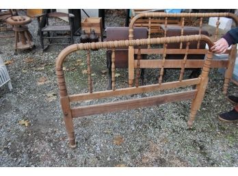 Antique Jenny Lind Bed Frame Project - TWIN - AS IS