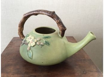 Vintage Roseville Dogwood Teapot
