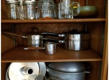Double Boiler And Pots