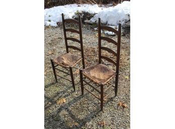 Antique Ladder Back Chair Project - AS IS