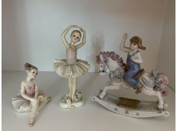 A Collection Of Pretty Figurines Including Paul Sebastian