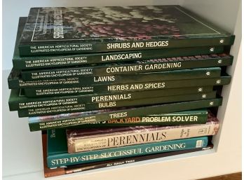 Book Shelf Lot 5: Gardening Books