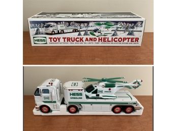 2006 Hess Toy Truck And Helicopter, New In Box