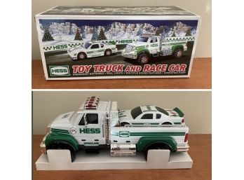 2011 Hess Toy Truck And Race Car NIB