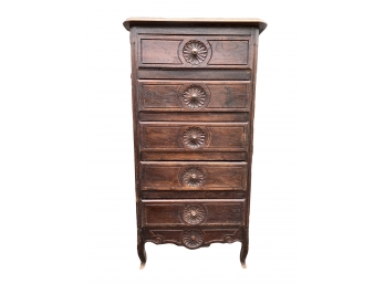 Tall Antique Chest Of Drawers