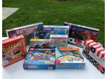 Game Night! Brand New Games, Legos, Bocce Ball Set & More!