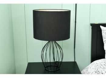 Holmliden Black Metal Wire Table Lamp